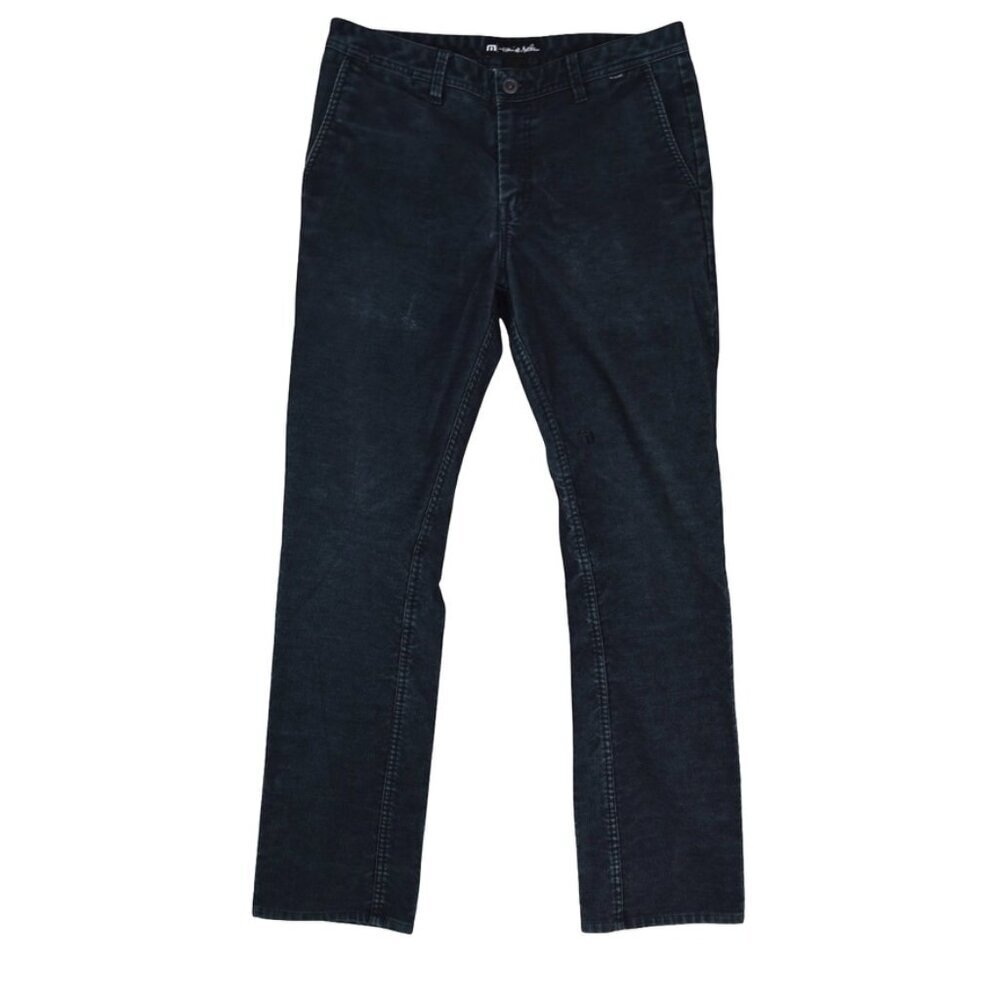 Travis Mathew Slim Corduroy Pants Size 32  Faded Forest Green Straight Leg